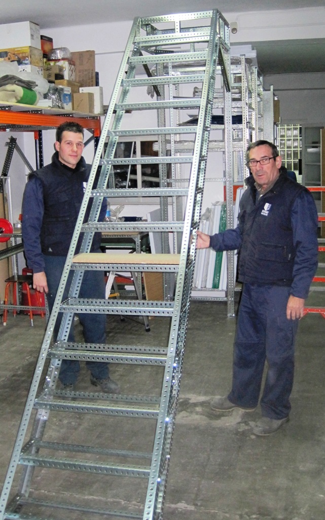 escalera para altillo